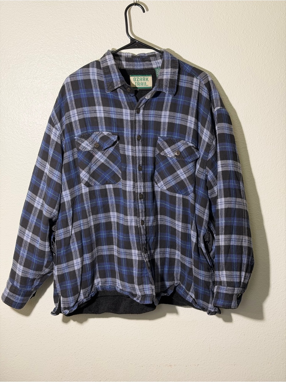 Vintage Ozark Trail 90’s Grunge Plaid Shacket Sz XL Men’s